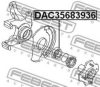 FEBEST DAC35683936 Wheel Bearing